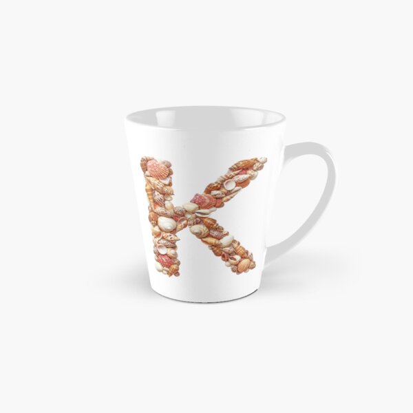 SHELLS LETTER K Tall Mug