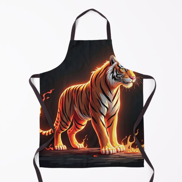 Item preview, Flaming Tiger designed and sold by ZZTees.