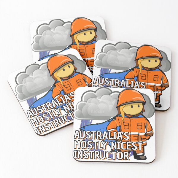 Item preview, Australia's Mostly Nicest Instructor - Female designed and sold by Flashover.