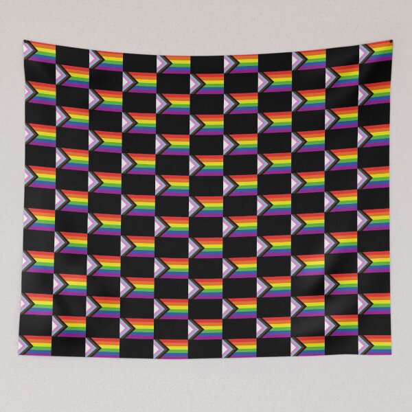 Item preview, Progressive Pride Flag Checkers (Regular Size) designed and sold by BeJolley.