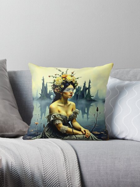 Item preview, Swamp Priestess art print designed and sold by Earth Nature Creations.