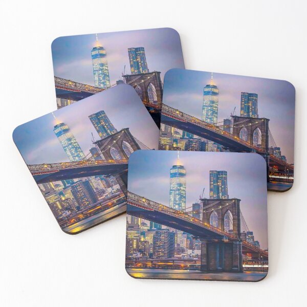 Item preview, Brooklyn Bridge at Its Finest – A Stunning View of NYC designed and sold by Artistic canvas store.