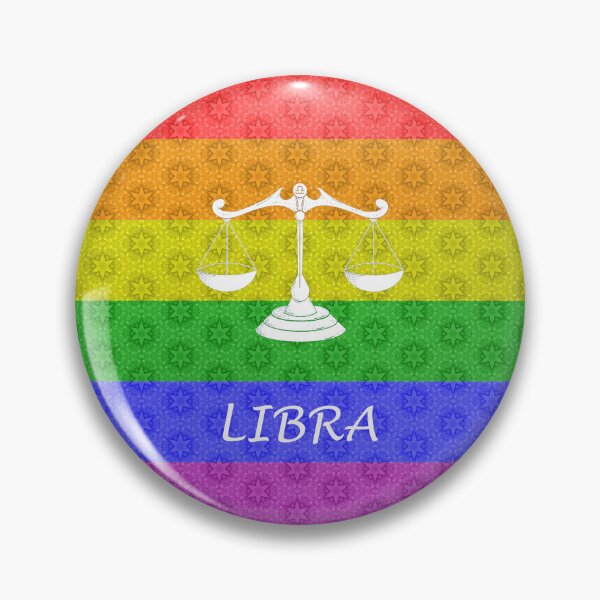 Item preview, Libra Zodiac - Gay Pride designed and sold by PrideFeliz.