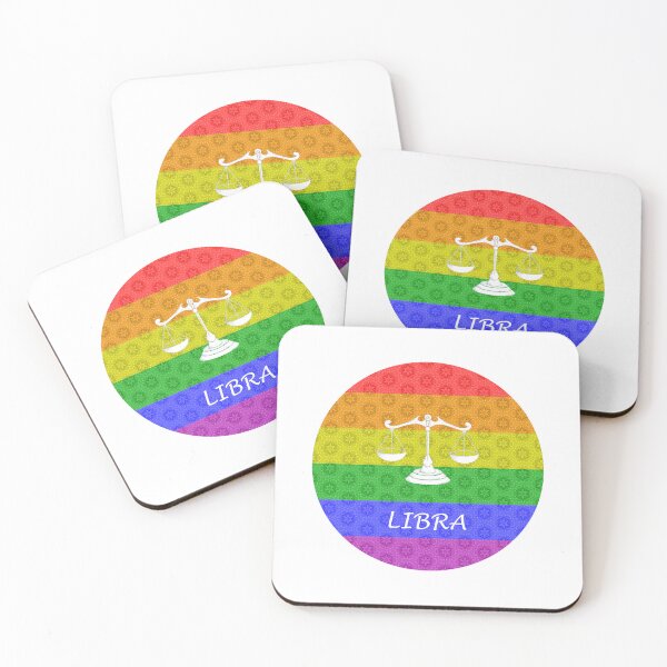 Item preview, Libra Zodiac - Gay Pride designed and sold by PrideFeliz.