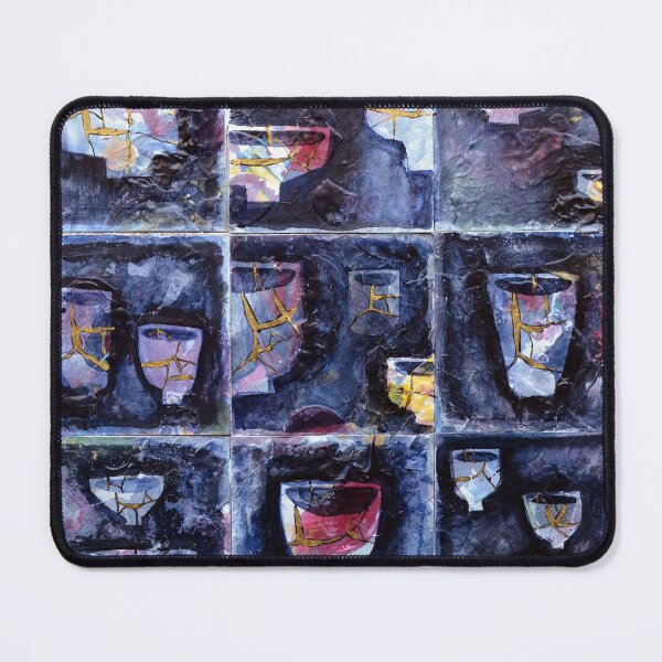 Item preview, Kintsugi Tea Cups III designed and sold by RainWhiteArt.