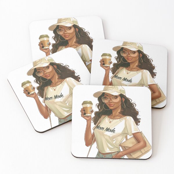 Item preview, Beautiful Black Woman Mom Mode designed and sold by AshandAnna.