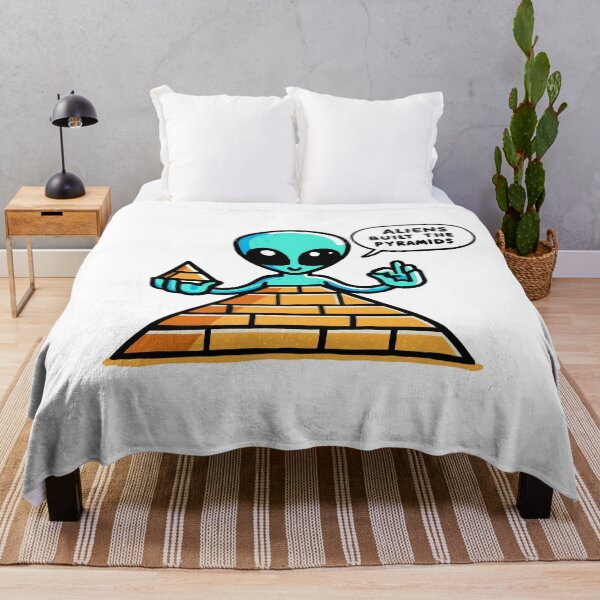 Item preview, Los extraterrestres construyeron las pirámides - caricatura designed and sold by FunnehGacha.