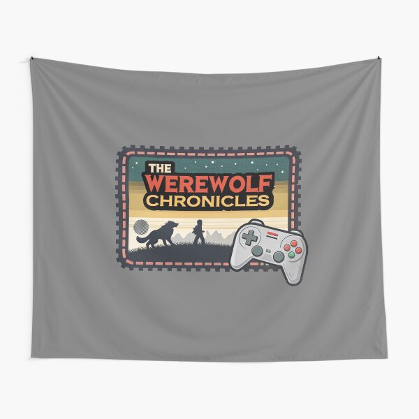 Item preview, The Werewolf Chronicles - Retro Video Game designed and sold by Lucky Dog Merch.