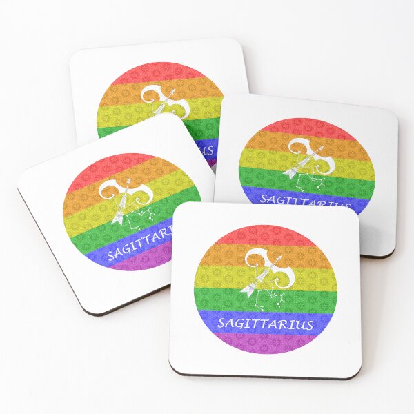 Item preview, Sagittarius Zodiac - Gay Pride designed and sold by PrideFeliz.
