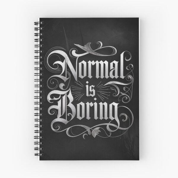 Item preview, Normal is boring text  designed and sold by Zineshopz.