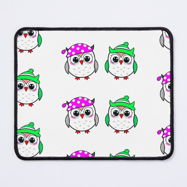 Item preview, Owls Retro Art Print - Stickers designed and sold by Earth Nature Creations.