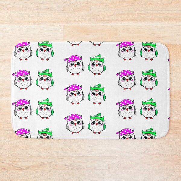 Item preview, Owls Retro Art Print - Stickers designed and sold by Earth Nature Creations.