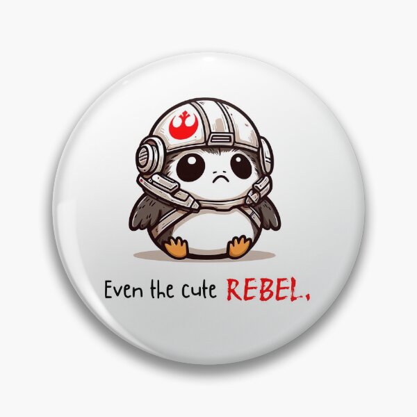 Item preview, Even the cute rebel. designed and sold by whimsical-ai.