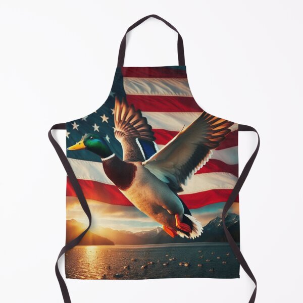 Item preview, Duck and American Flag designed and sold by Rob5Designs.