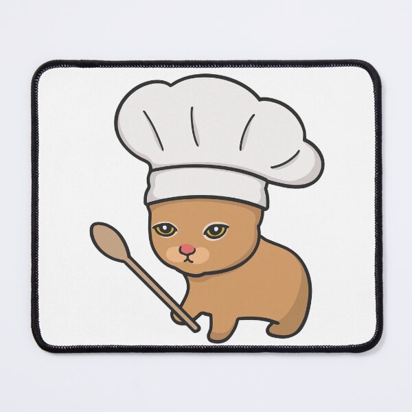 Item preview, Meme Chef Cat designed and sold by LeaveM3Malone.