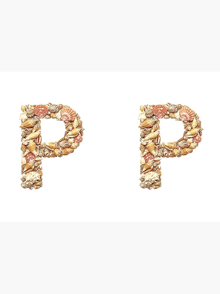 Thumbnail 3 of 3, Journal, SHELLS LETTER P designed and sold by Art-type.