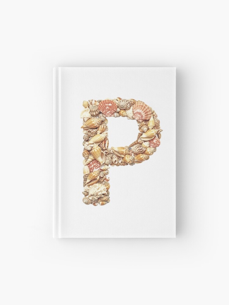 Thumbnail 1 of 3, Journal, SHELLS LETTER P designed and sold by Art-type.