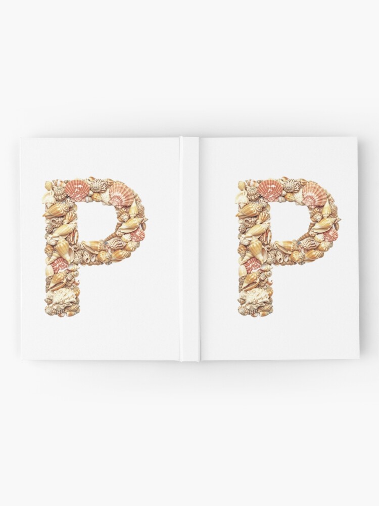 Thumbnail 2 of 3, Journal, SHELLS LETTER P designed and sold by Art-type.