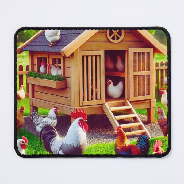 Item preview, Barnyard Chicken Coop Homestead designed and sold by BackgroundND.