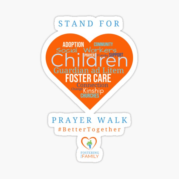 Item preview, Stand for Children Prayer Walk designed and sold by Fostering the Family Supporters.