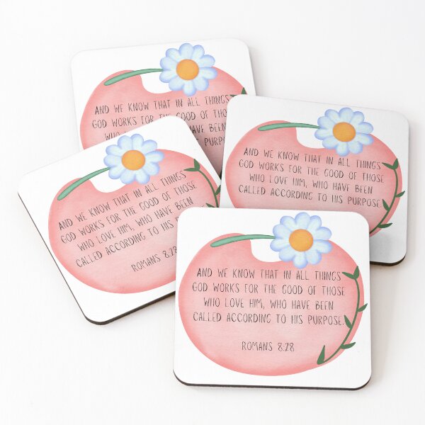Item preview, Romans 8:28, Bible verse, All Things Work Together for Good designed and sold by Faithloveshop.
