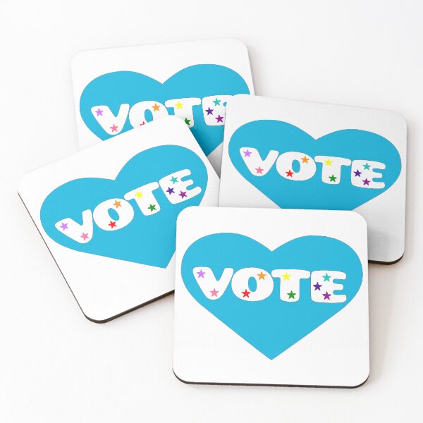 Item preview, Vote Blue for Love - LGBTQ+ Pride Support designed and sold by MoePark.