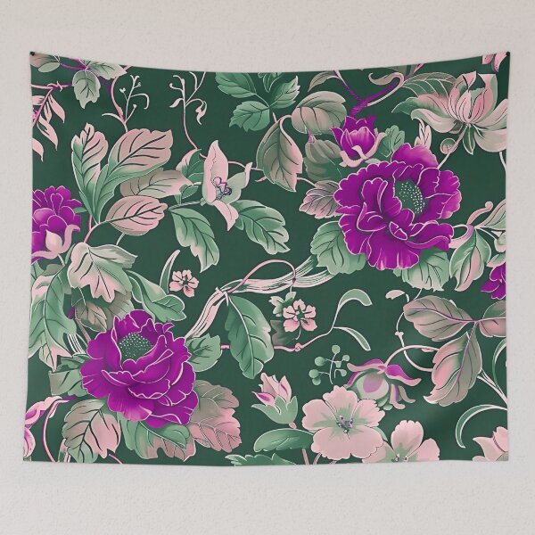 Item preview,  Inner Flower Power with Chinoiserie Charm designed and sold by Bliss Find And Design.