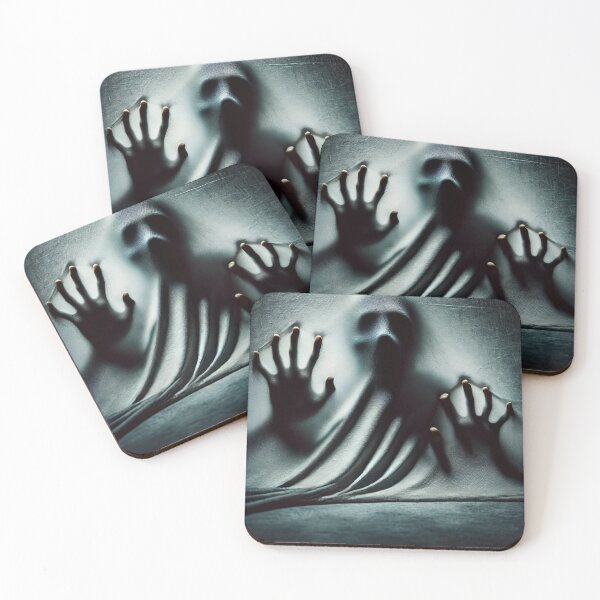 Item preview, Trapped Soul-surreal and spooky-ghost silhouette designed and sold by Print On Demand HQ.