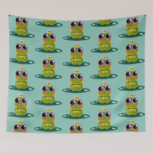 Item preview, Cute little frog with chicks designed and sold by GeryMendezShop.