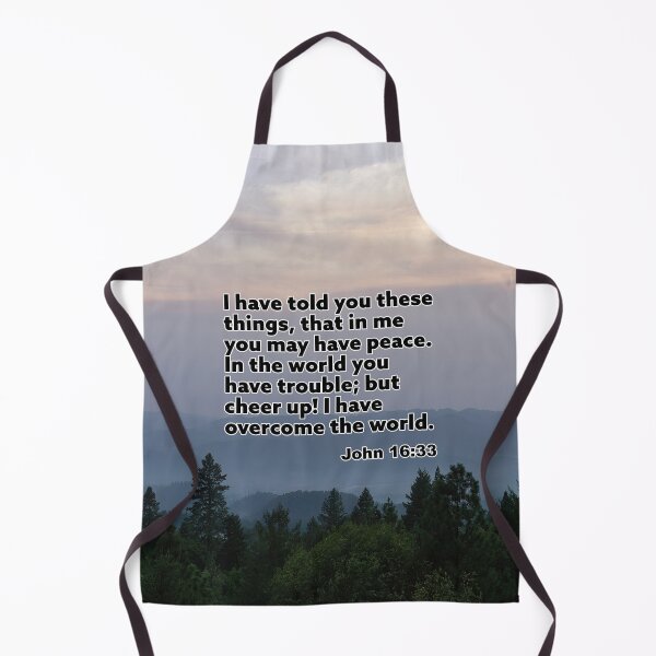 Item preview, John 16 33 Have Peace - Inspirational Bible Verse designed and sold by InsprtnlArtbyDP.