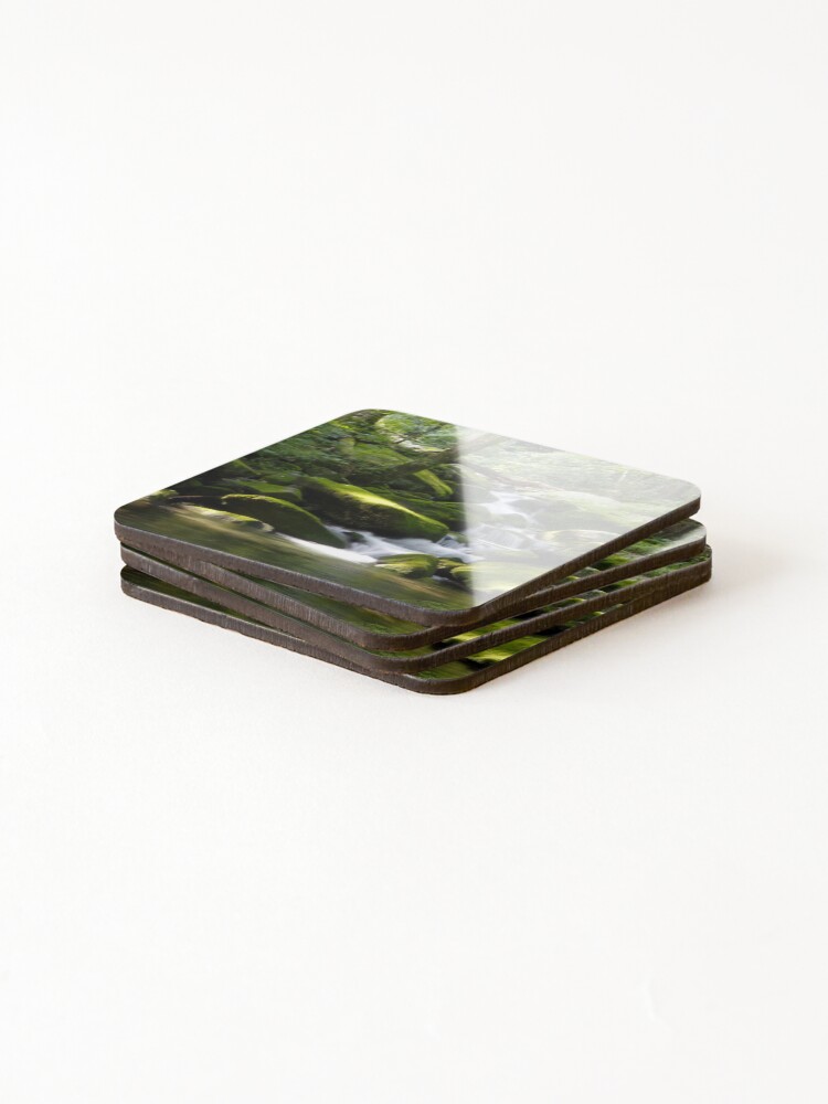 Thumbnail 4 of 5, Coasters (Set of 4), Babbling Stream designed and sold by RScaptor.