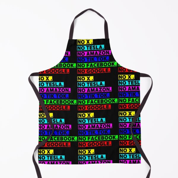 Item preview, No x . No Tesla. No Amazon. No Tik Tok. No Facebook. No Google. designed and sold by Earth Nature Creations.