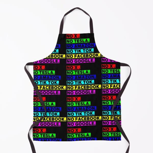 Item preview, No x . No Tesla. No Amazon. No Tik Tok. No Facebook. No Google. designed and sold by Earth Nature Creations.