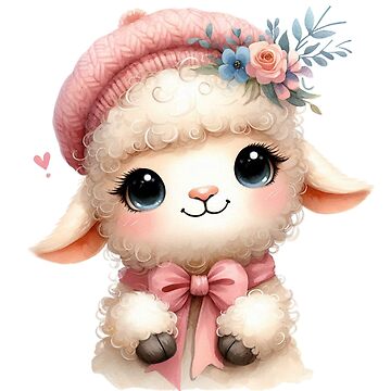 Artwork thumbnail, Sweetest Woolly ,Little Pink Sheep by Coollzone