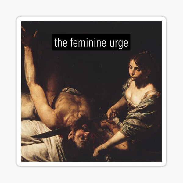 Aperçu de l'œuvre L'envie féminine de tuer créée et vendue par feminine-urge-.