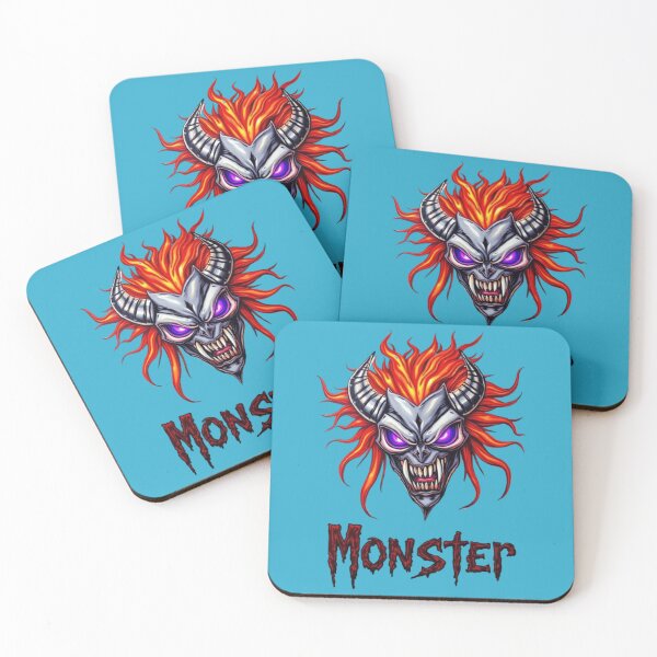 Item preview, Monster Head designed and sold by Uncle Monkey Creates.