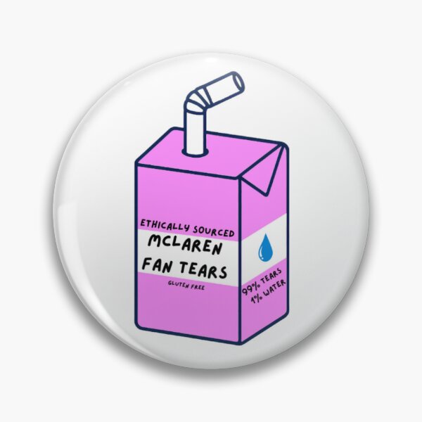 Item preview, Mclaren fan tears designed and sold by Konnie Hanna.