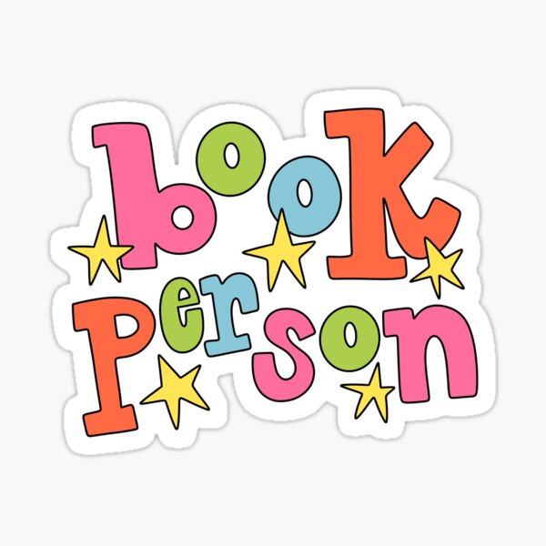 Item preview, Book Person Colorful Pastel  designed and sold by GraceMakes03.
