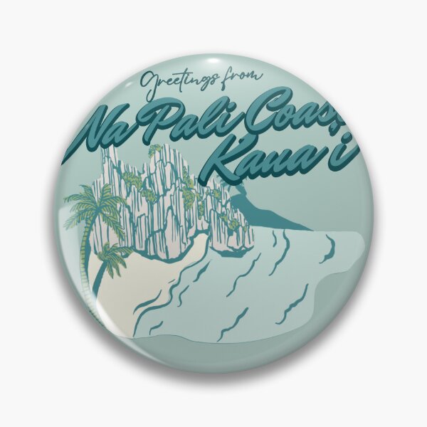 Item preview, Na Pali Coast Kauai Beachfront  designed and sold by Stickers by @molllyclare.