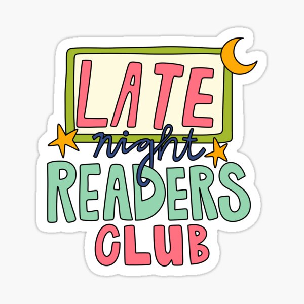 Item preview, Late-Night-Leserclub designed and sold by GraceMakes03.