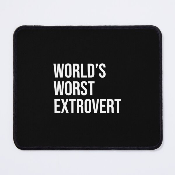 Item preview, World’s Worst Extrovert, Funny Anti-Social Introvert designed and sold by chantastical.