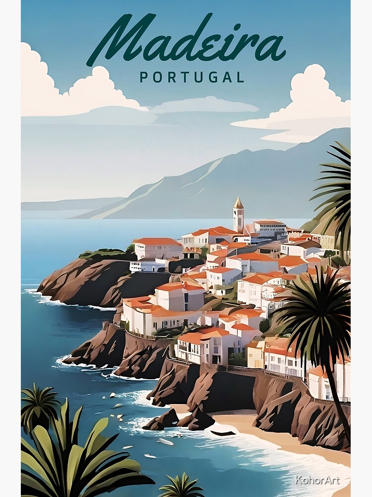 Madeira Portugal Greeting Card