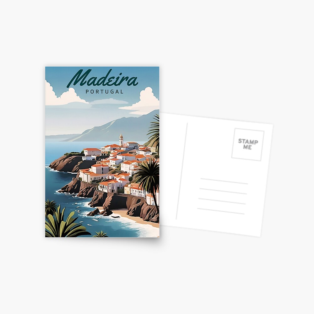 Madeira Portugal Greeting Card