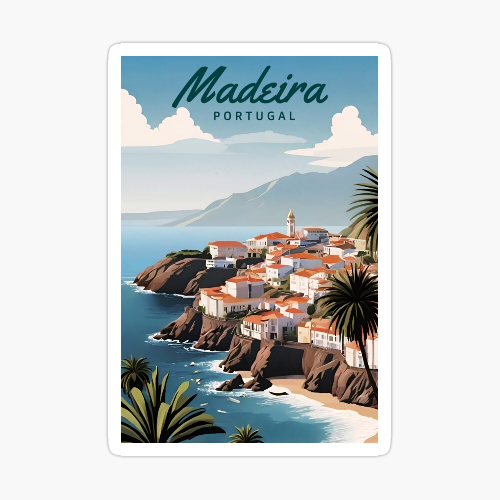 Madeira Portugal Greeting Card