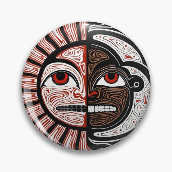 Item preview, Haida Sun & Moon Duality designed and sold by MALIKABO.
