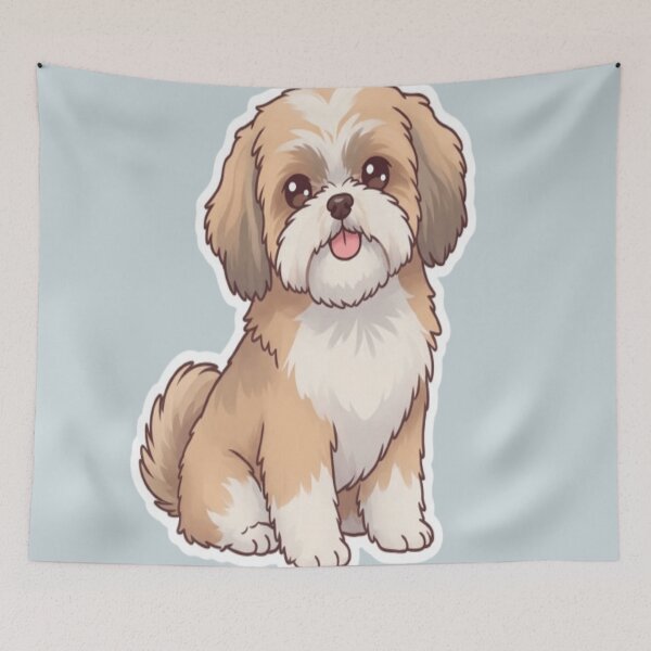 Item preview, Lhasa Apso designed and sold by StickersRyous.