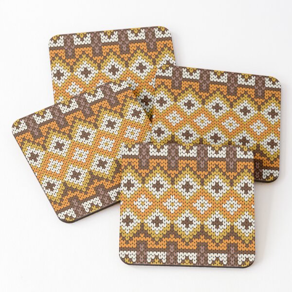Item preview, Elegant knit-inspired patterns  designed and sold by Loomexa Studio .