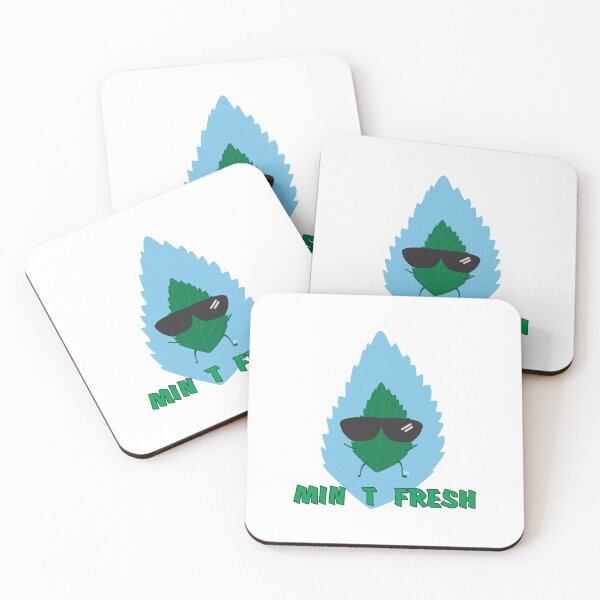 Item preview, Min T (Minty) Fresh Rapper Funny Food Pun Joke designed and sold by MoePark.