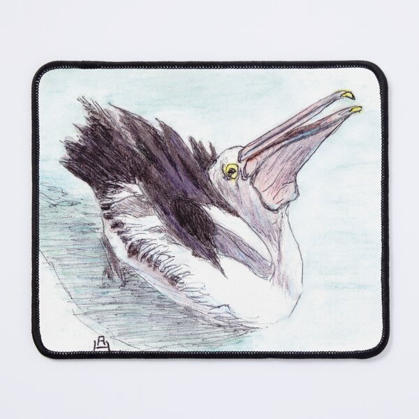 Item preview, Australian Artwork - Pelican - Monkey Mia, WA, Aus. designed and sold by Anne Huth.