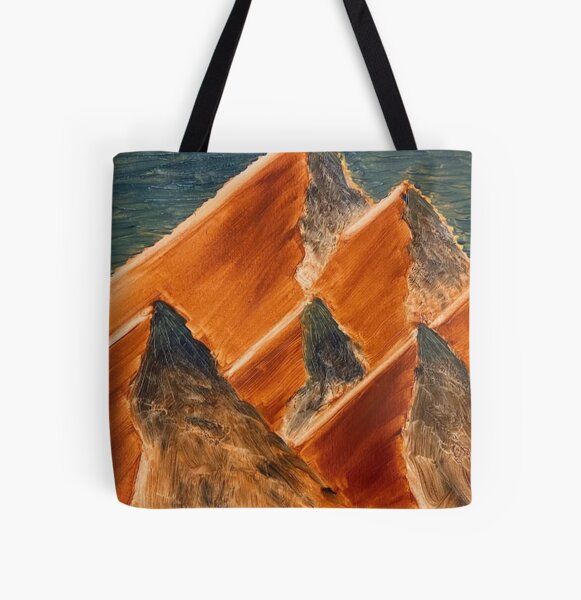 Aperçu de l'œuvre Peinture à l'huile de montagne créée et vendue par Emma Jabbari.